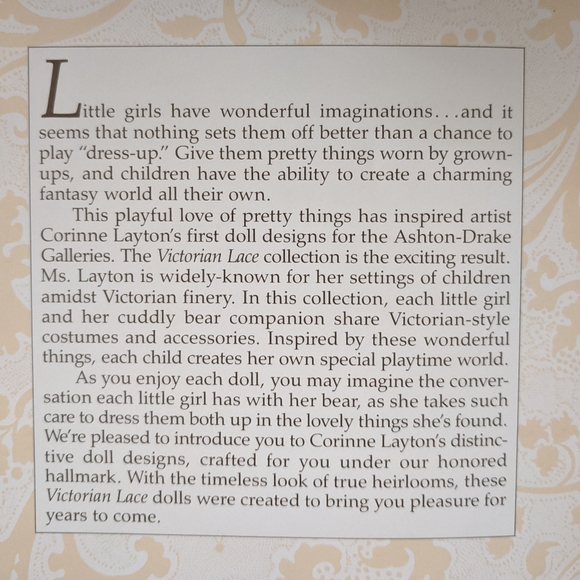 Victorian Lace Collection by Mary Stevens. Alicia - Picture 12 of 16